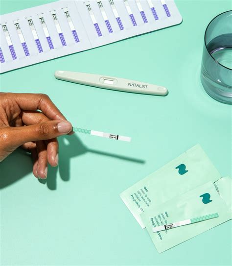 natalist pregnancy test strips.